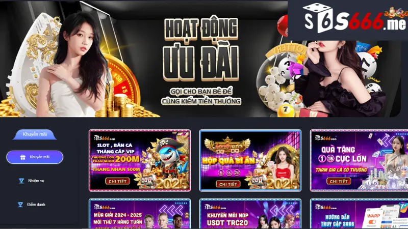 S666 - Cùng Trải Nghiệm Điều Đặc Biệt Tại S666 Ngay Hôm Nay 19 Hệ thống khuyến mãi S 666 và ưu đãi hấp dẫn